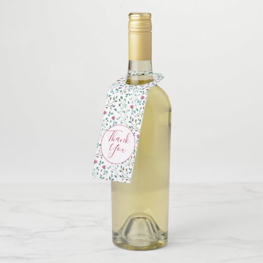 Robuust flessenpatroon en groen vulpatroon | Dank  Flessenhanger (Schuin)