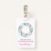 Robuust flessenpatroon en groen vulpatroon | Wedde Badge (Achterkant met clip)