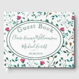 Robuust flessenpatroon en groen vulpatroon | Wedde Gastenboek