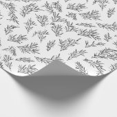 Robuust Floral geeft Bedankt Vakantiepapier Cadeaupapier (Hoek)