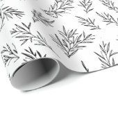 Robuust Floral geeft Bedankt Vakantiepapier Cadeaupapier (Rol Hoek)