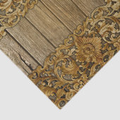 Robuust, floreel, karkassen, hout, antiek, shabby, tissuepapier (Detail)