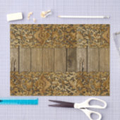 Robuust, floreel, karkassen, hout, antiek, shabby, tissuepapier (Craft)