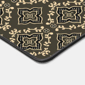 Robuust Gaming Bruin Geometrisch Patroon Bureaumat (Hoek)