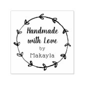 Robuust handgemaakt met op maat gemaakte liefdesaa  zelfinktende stempel (Design)