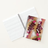 Robuust herfst lavander Flowers Painting Pattern Notitieboek (Binnen)