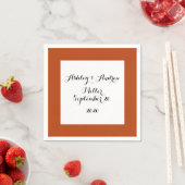 Robuust, hoge kwaliteit, gekleurd servet (Insitu)