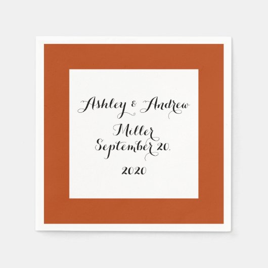 Robuust, hoge kwaliteit, gekleurd servet (Voorkant)