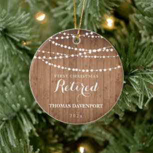 Robuust hout, eerste kerstkeramisch sieraad keramisch ornament