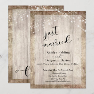 Robuust hout en licht, gewoon gehuwd, alleen maar  kaart