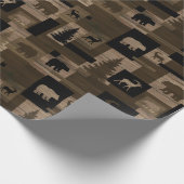 Robuust houten verpakkingspapier voor beer cadeaupapier (Hoek)