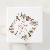 Robuust kerstfeest bedankjes labels (In situ)