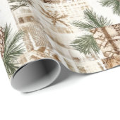 Robuust kerstfeest cadeaupapier (Rol Hoek)