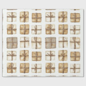 Robuust kerstfeest cadeaupapier (Vlak)