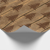 Robuust kerstfeest cadeaupapier (Hoek)