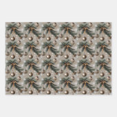 Robuust kerstfeest inpakpapier vel (Voorkant)