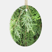 Robuust kerstfeest keramisch ornament (Rechts)