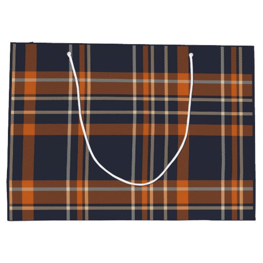 Robuust kerstfeest/winterplein groot cadeauzakje (Achterkant)