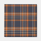 Robuust kerstfeest/winterplein magneet (Voorkant)