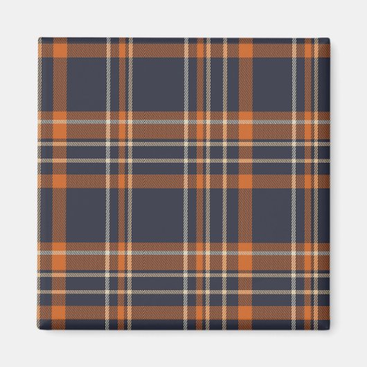 Robuust kerstfeest/winterplein magneet (Voorkant)