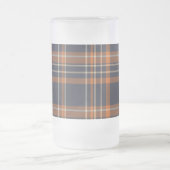 Robuust kerstfeest/winterplein matglas bierpul (Center)