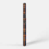 Robuust kerstfeest/winterplein samsung galaxy hoesje (Rechterkant)