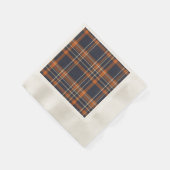 Robuust kerstfeest/winterplein servet (Hoek)