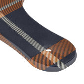 Robuust kerstfeest/winterplein snijplank (Hoek)