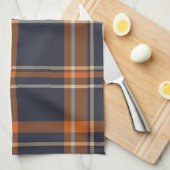 Robuust kerstfeest/winterplein theedoek (Quarter Fold)