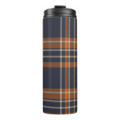 Robuust kerstfeest/winterplein thermosbeker (Voorkant)