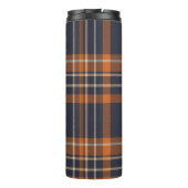 Robuust kerstfeest/winterplein thermosbeker (Achterkant)