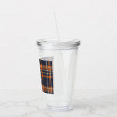 Robuust kerstfeest/winterpleister Acryltumbler Acryl Drinkbeker (Links)