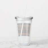 Robuust kerstfeest/winterpleister Acryltumbler Acryl Drinkbeker (Achterkant)