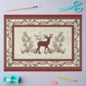 Robuust kerstfeestdroog in Bright Buffalo Pset Tissuepapier (Craft)