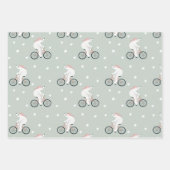 Robuust kerstkraft Whimsical Winter Polar Beer Inpakpapier Vel (Voorkant)