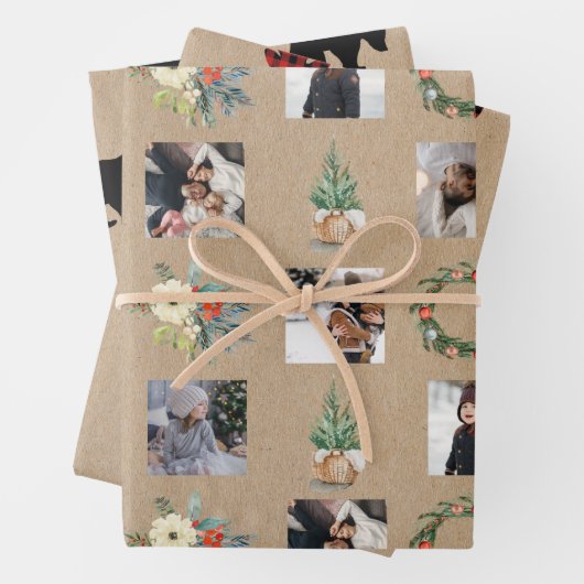 Robuust kerstpapier voor de onmiddellijke verpakki inpakpapier vel (In situ)