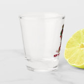 Robuust kerststookglas shot glas (Links)