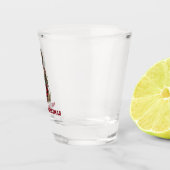 Robuust kerststookglas shot glas