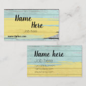 Robuust, kleurrijk Visitekaartje (Voorkant / Achterkant)