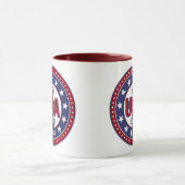 Robuust Kruis USA 1776-2026 Mok (Midden)