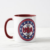 Robuust Kruis USA 1776-2026 Mok (Links)