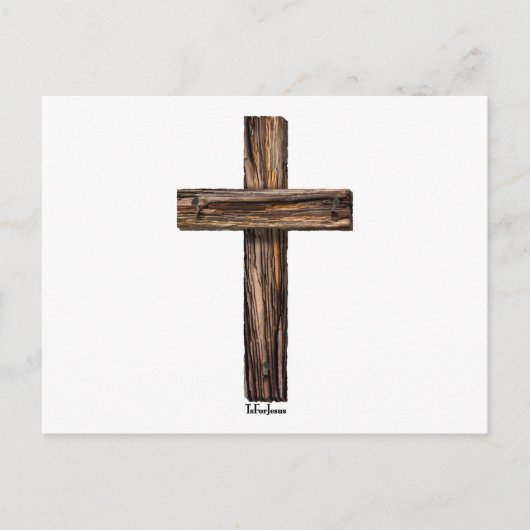 Robuust kruisje briefkaart (Voorkant)