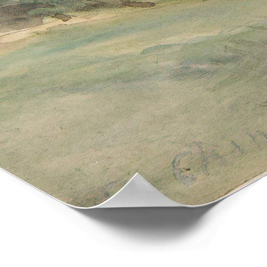 Robuust landschap,  landschap poster (Hoek)