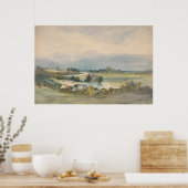 Robuust landschap,  landschap poster (Keuken)