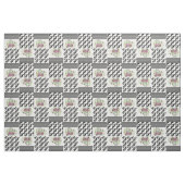 Robuust, lappendeken, rozen stof (Yard (91,4 cm))