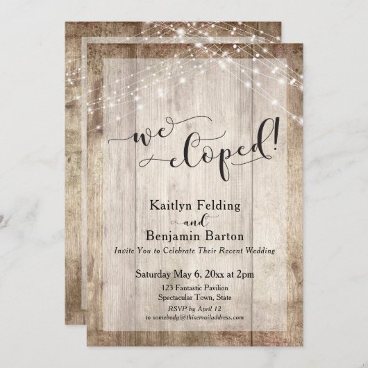 Robuust licht hout en licht, we hebben het uitgepu kaart (Voorkant / Achterkant)