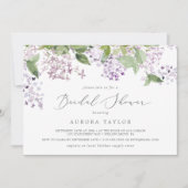 Robuust Lila horizontaal Vrijgezellenfeest Kaart (Voorkant)