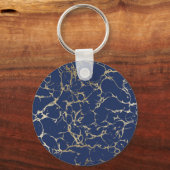 Robuust marmer van de folie sleutelhanger (Voorkant)