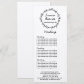 Robuust met een uitgebreide prijslijst of servicek kaart (Voorkant / Achterkant)