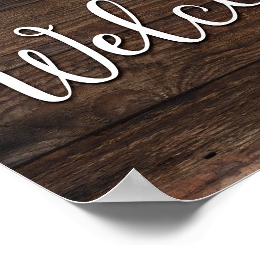 Robuust, mooi en mooi afdrukken poster (Hoek)